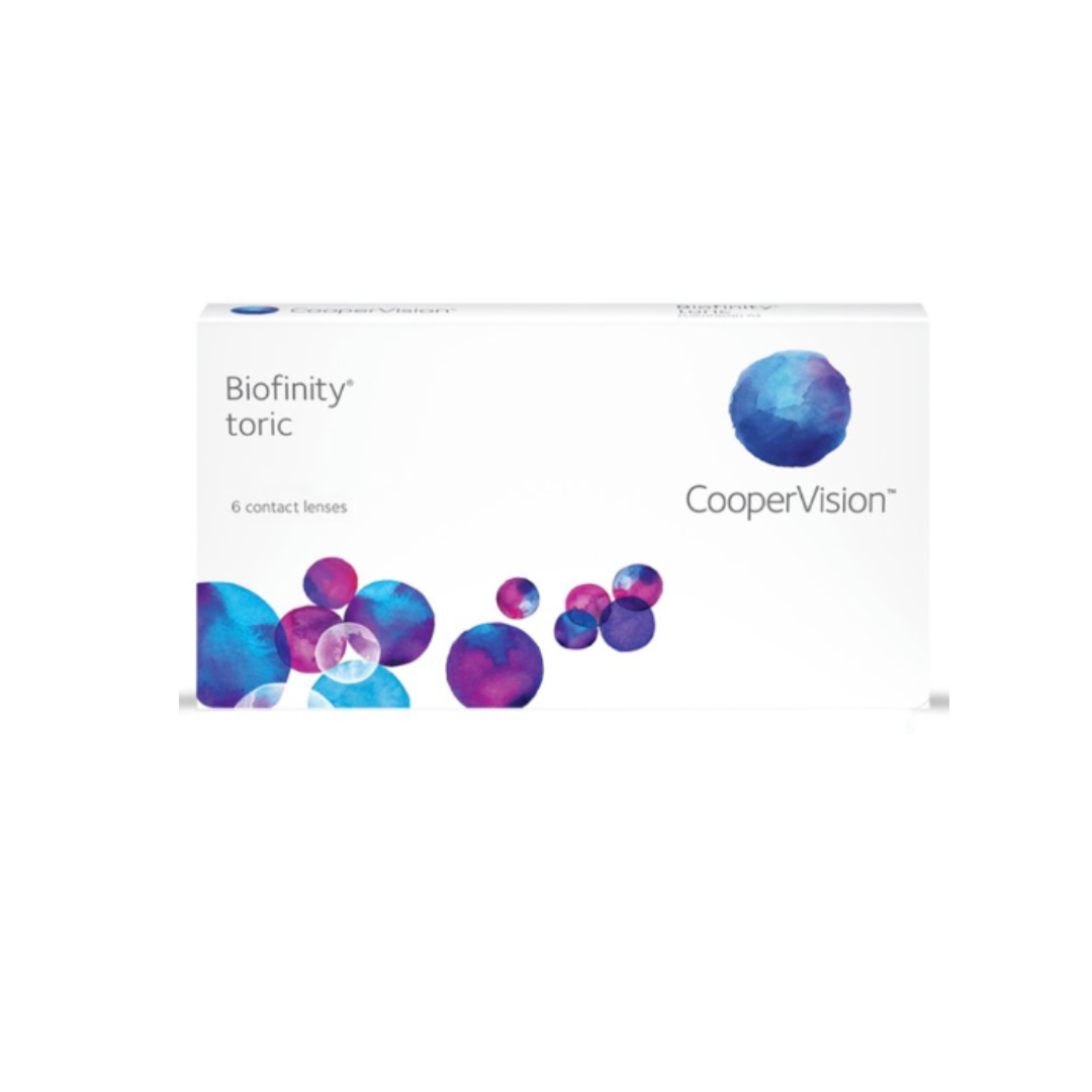Lentes de contacto Biofinity Toric ( CAJA CON 6 PZAS )
