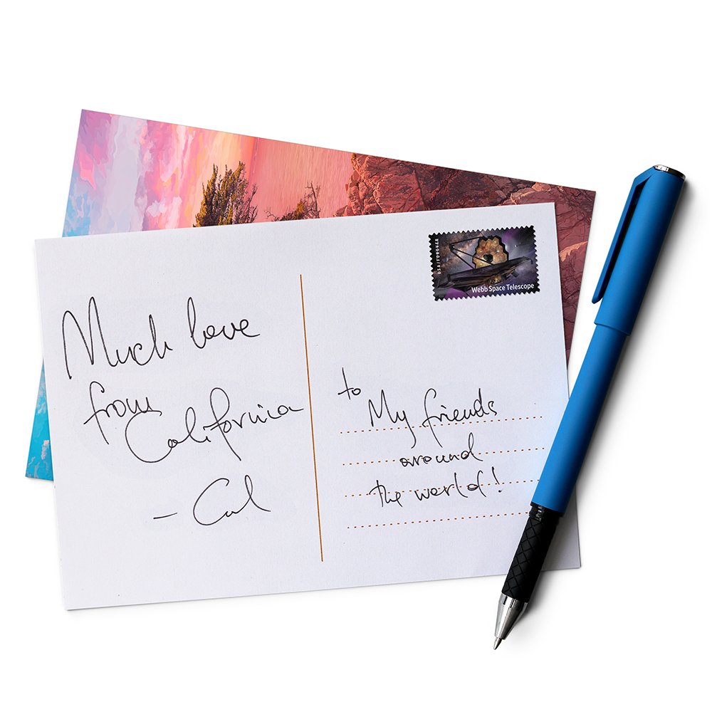 Personalized Postcard from Cal