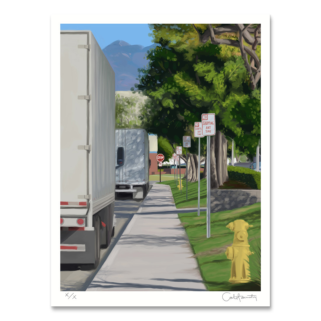 STOP :: fine art print