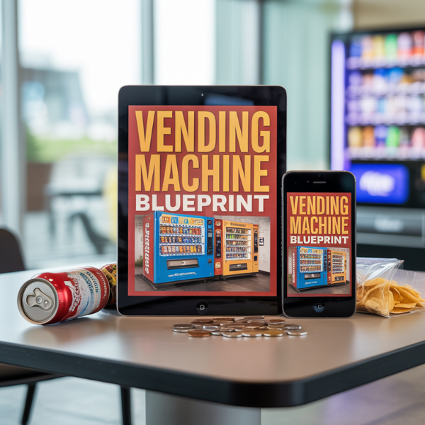 Start a Profitable Vending Machine Business – Step-by-Step Beginner’s Guide eBook