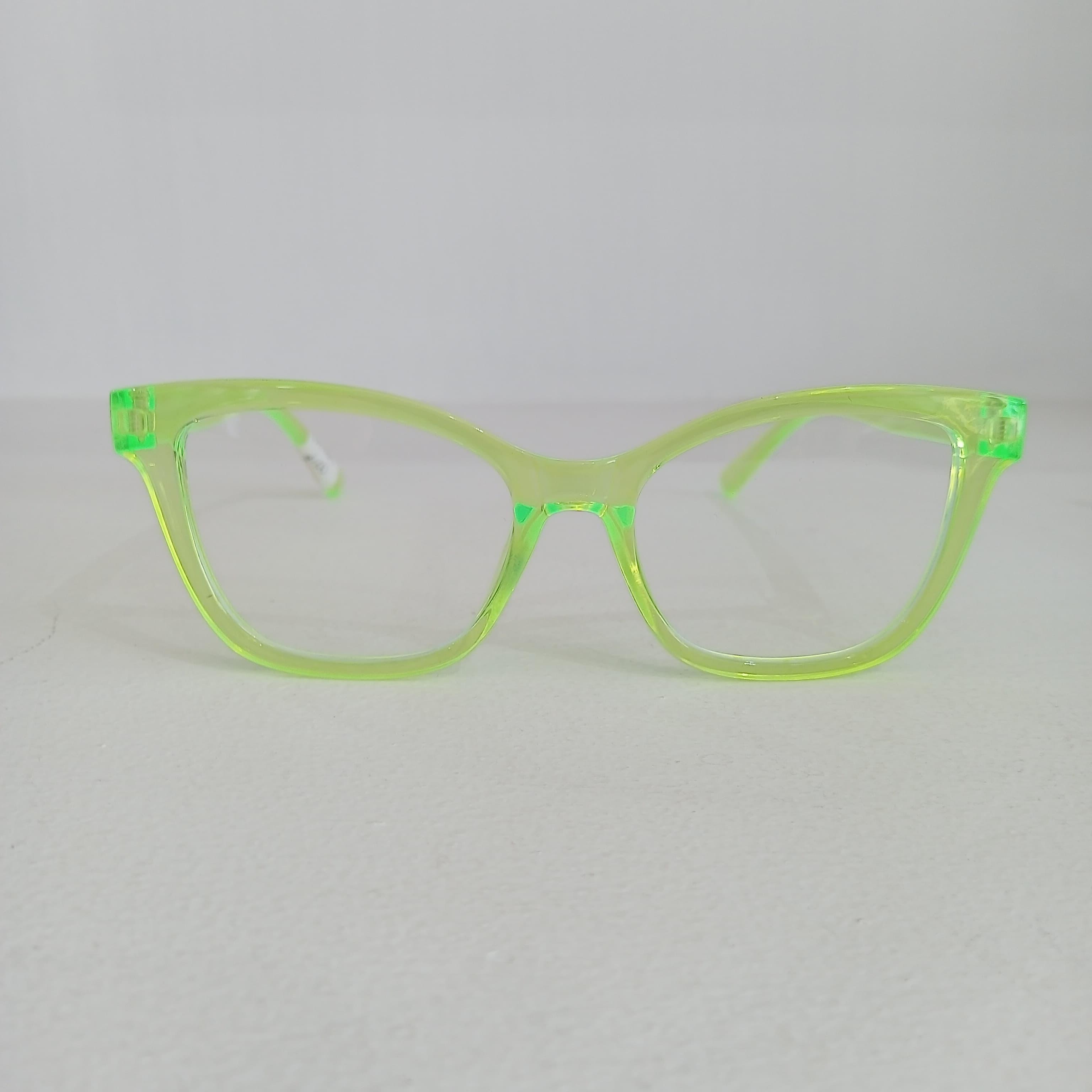 Gafas de pasta verdes