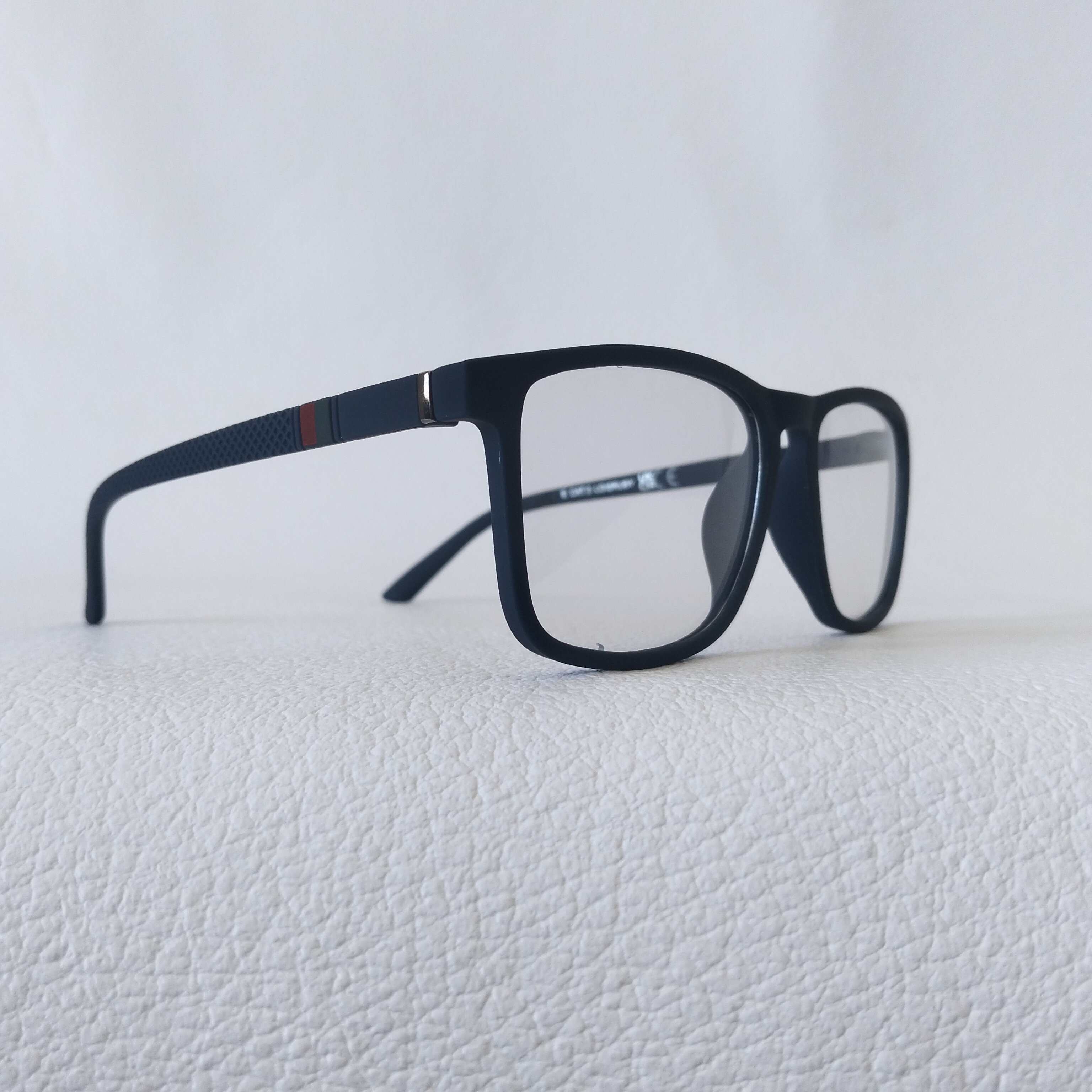 Fotocromático Gafas de montura negra