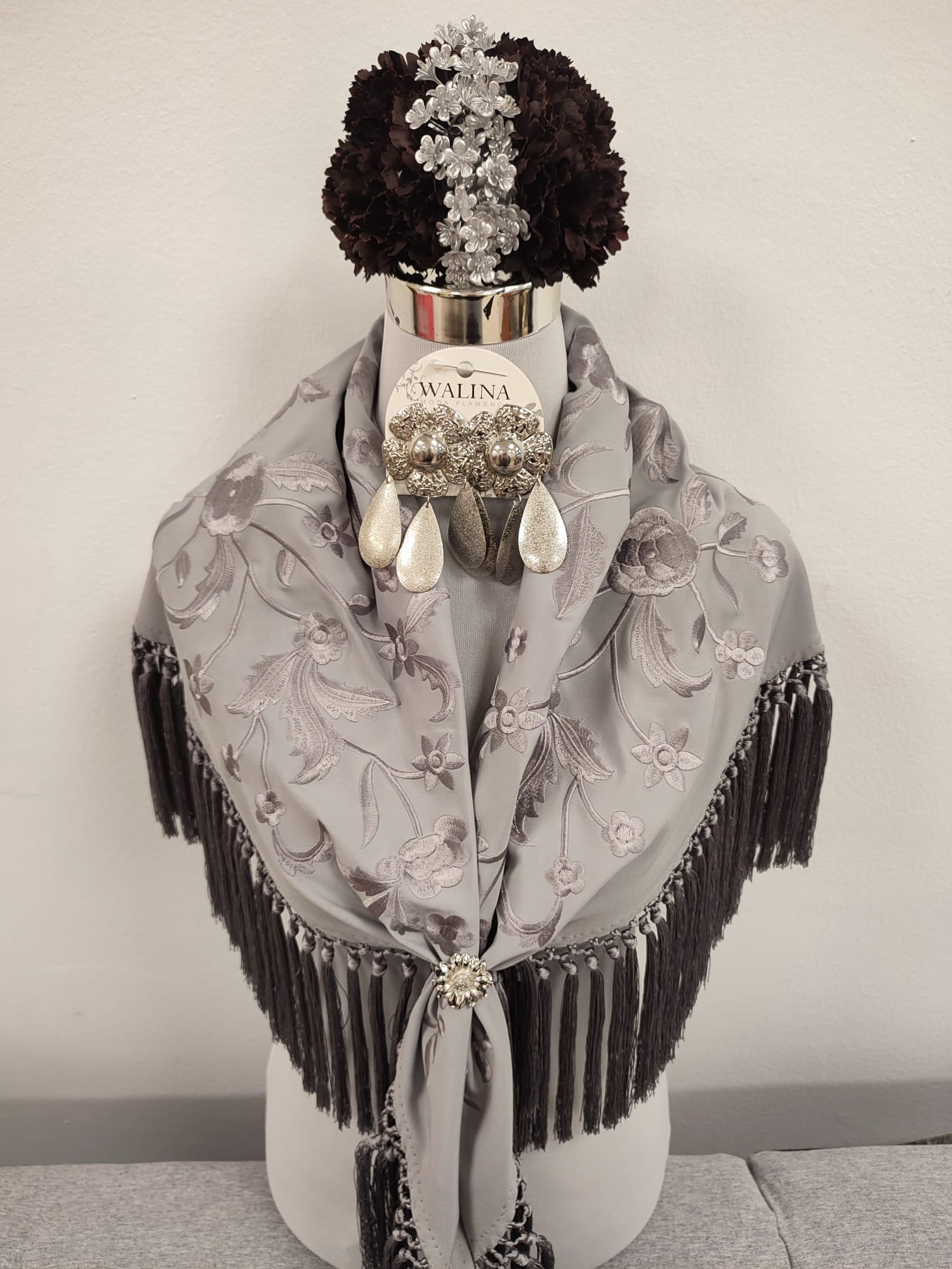 MANTON MONOCOLOR GRIS