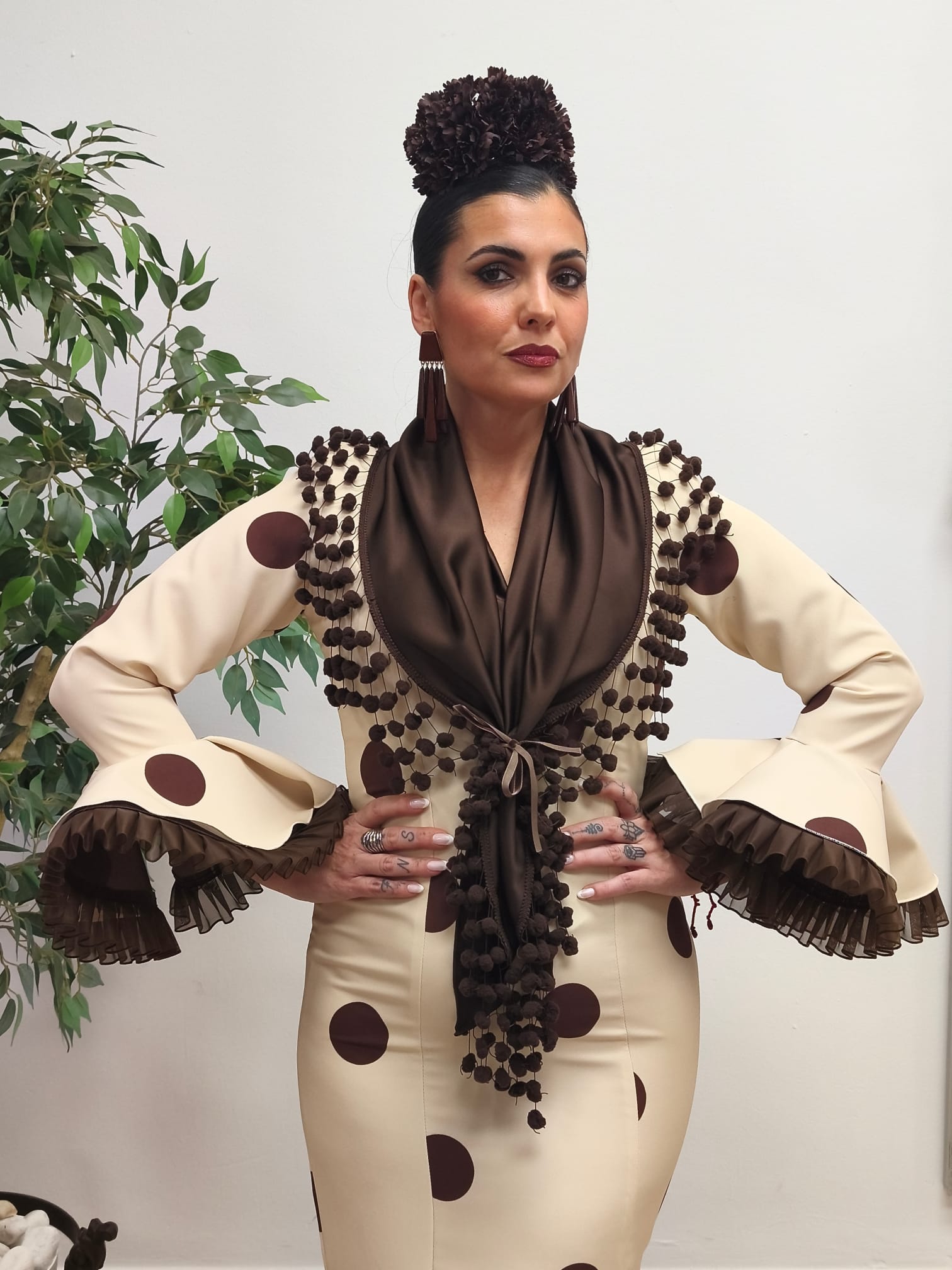 PAÑOLETA MADROÑOS CHOCOLATE