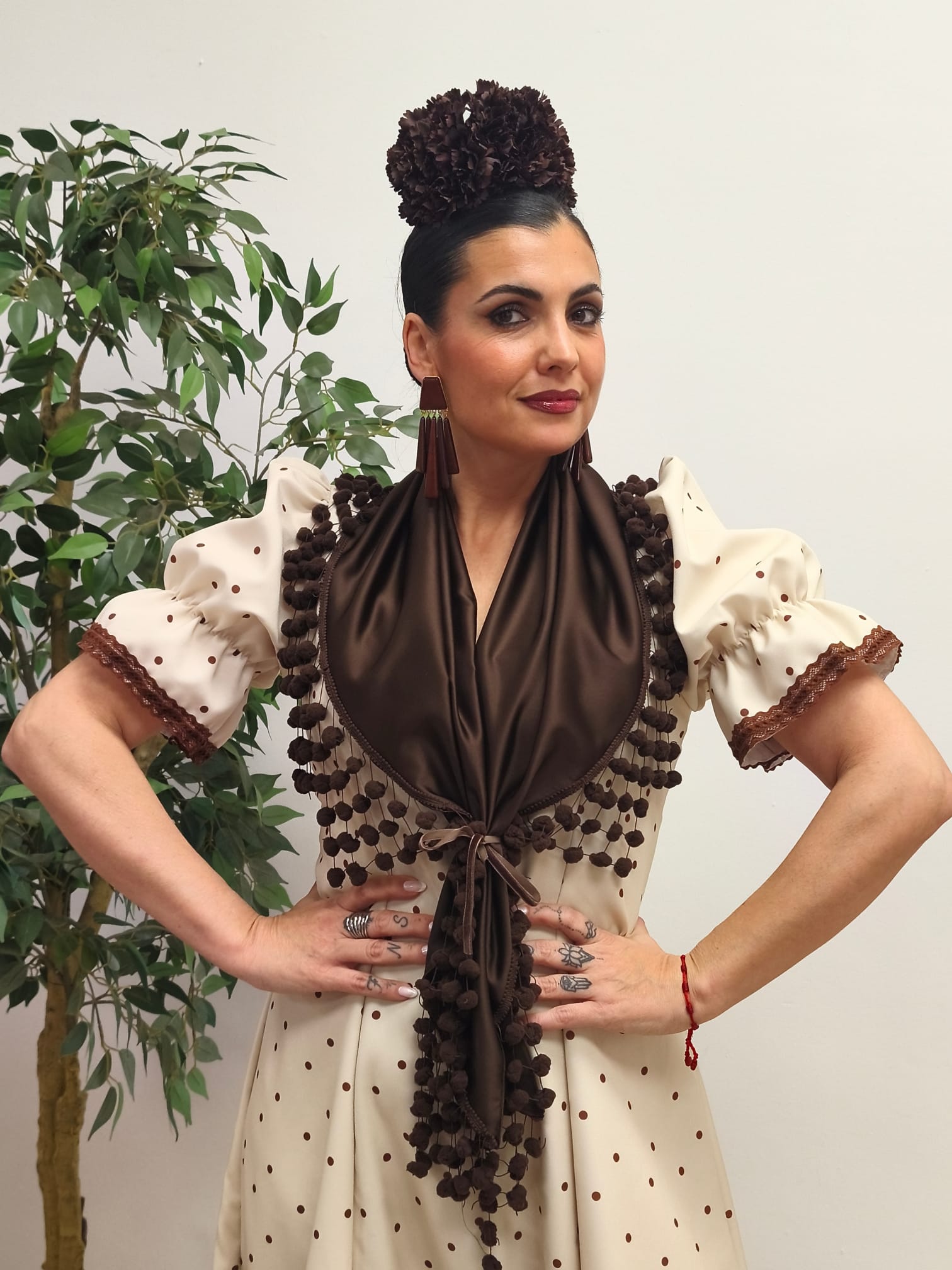 PAÑOLETA MADROÑOS CHOCOLATE