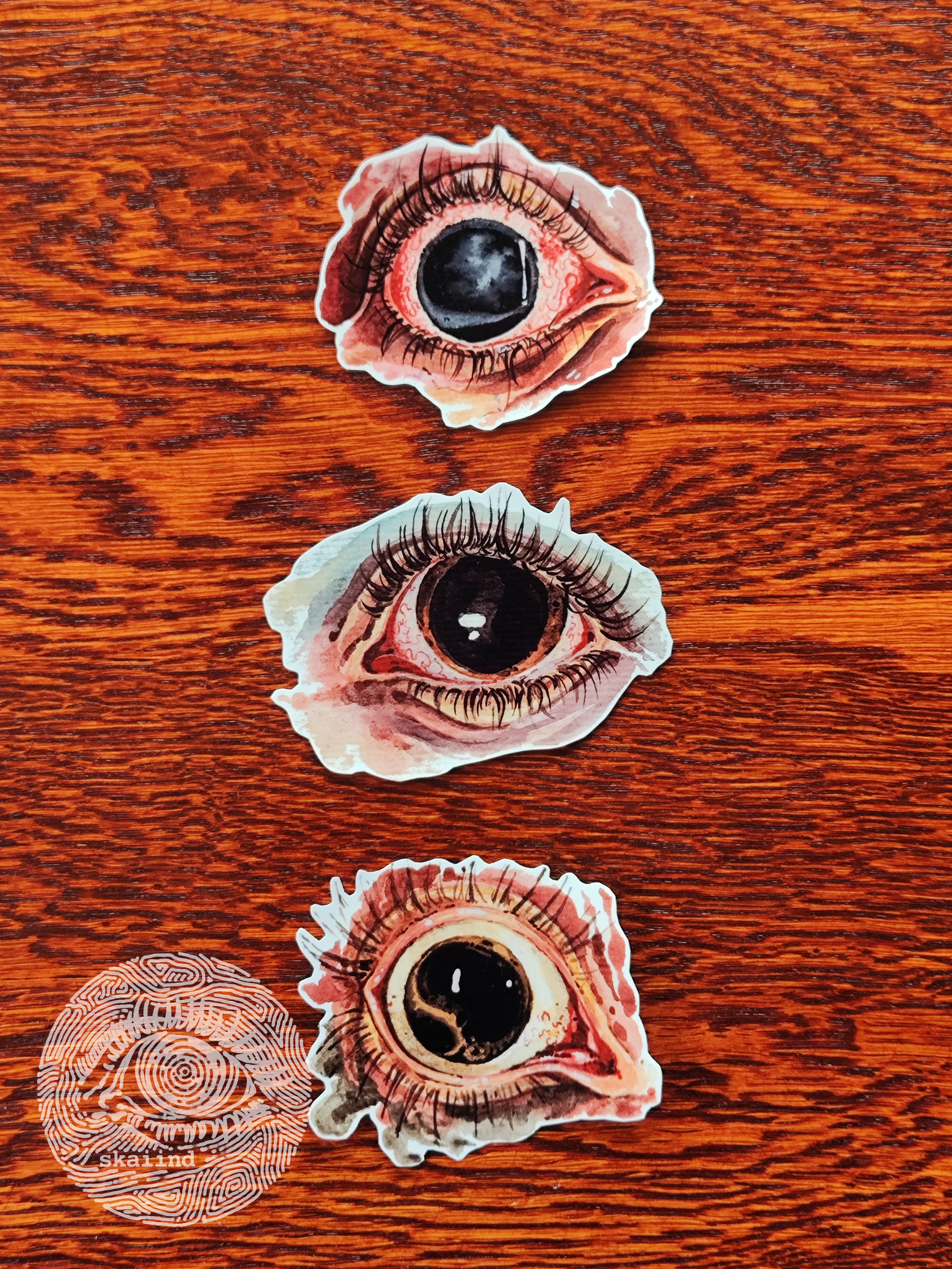 STICKER SET - EYE TRAUMA
