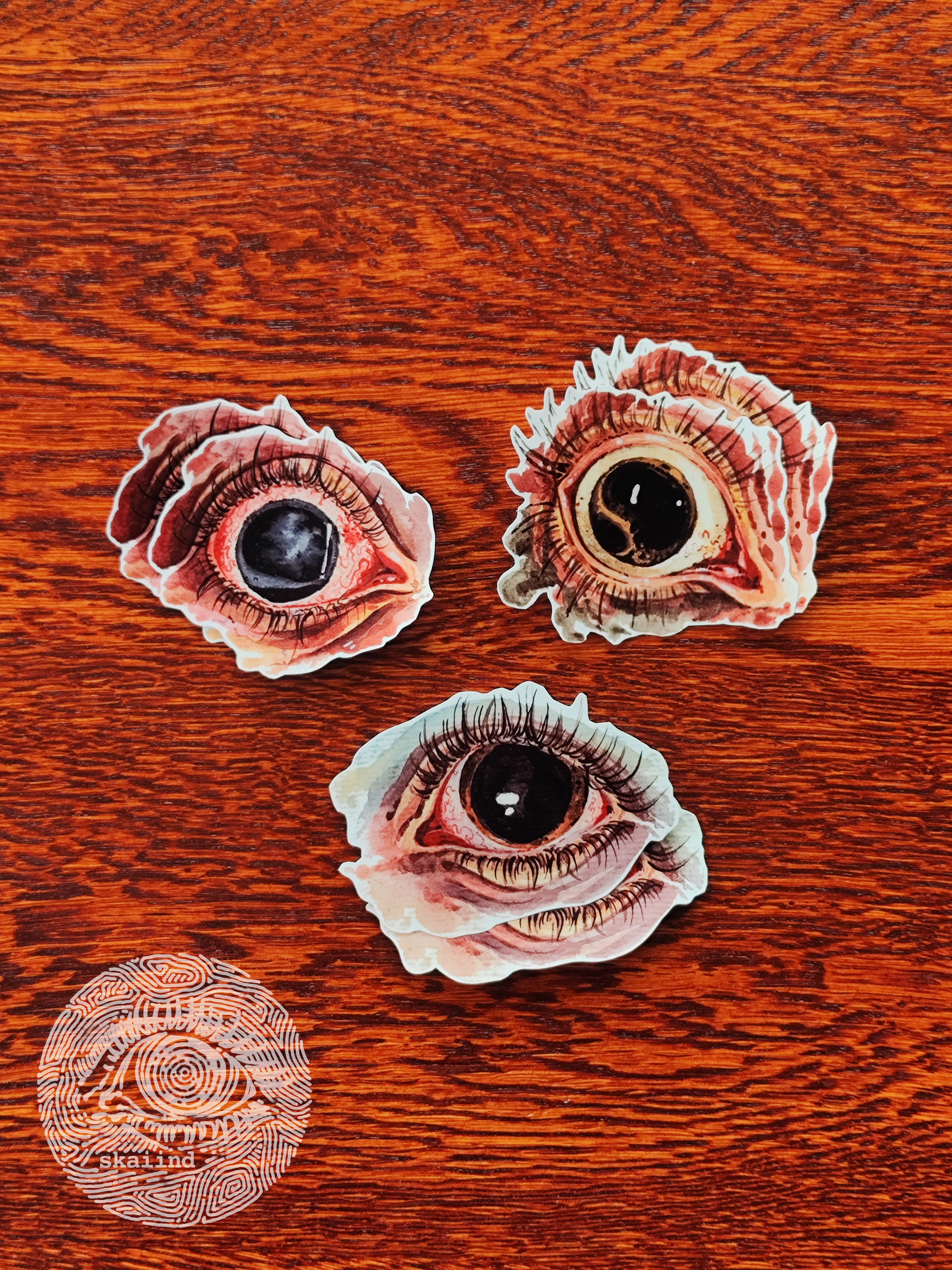 STICKER SET - EYE TRAUMA