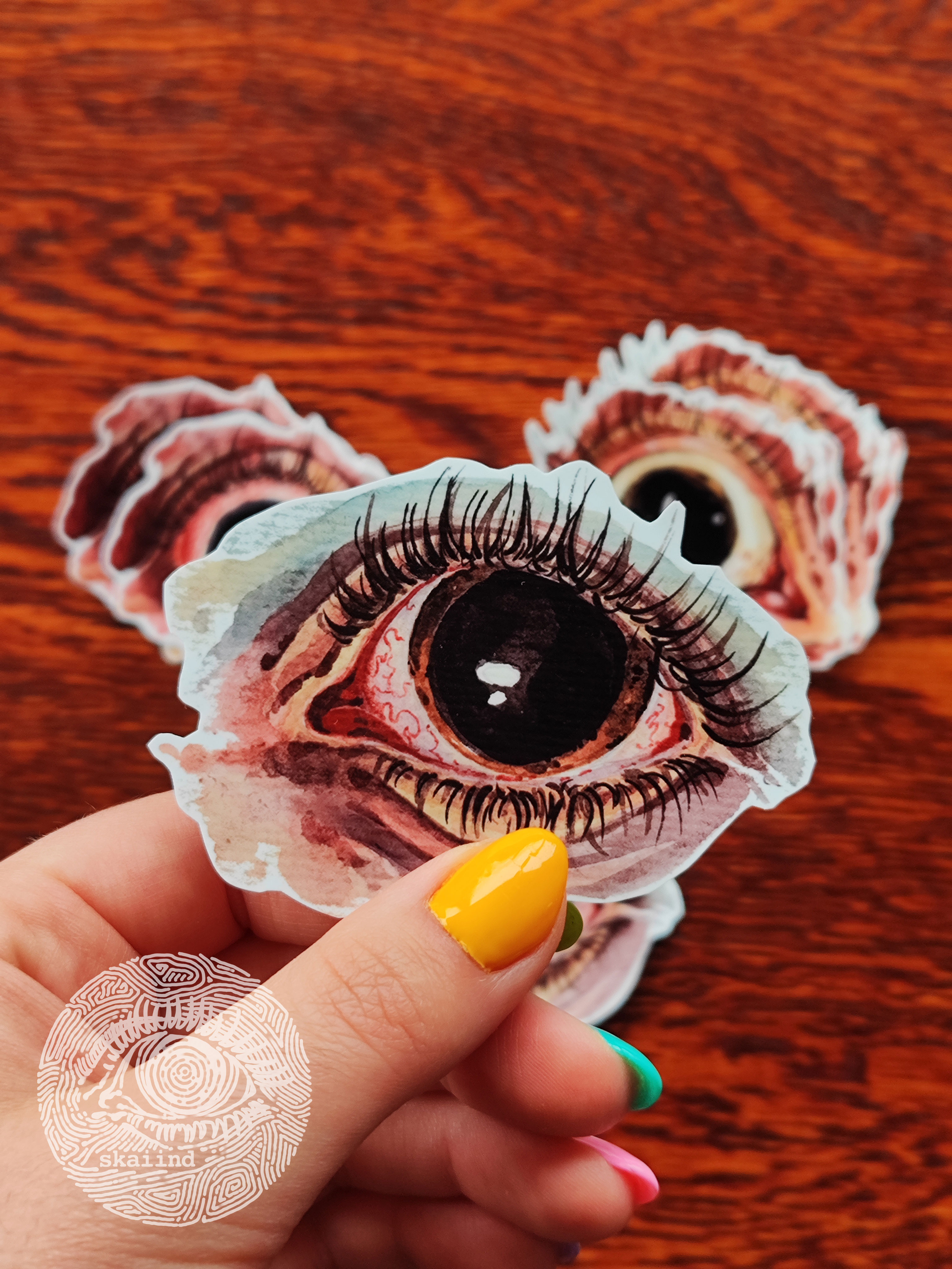 STICKER SET - EYE TRAUMA