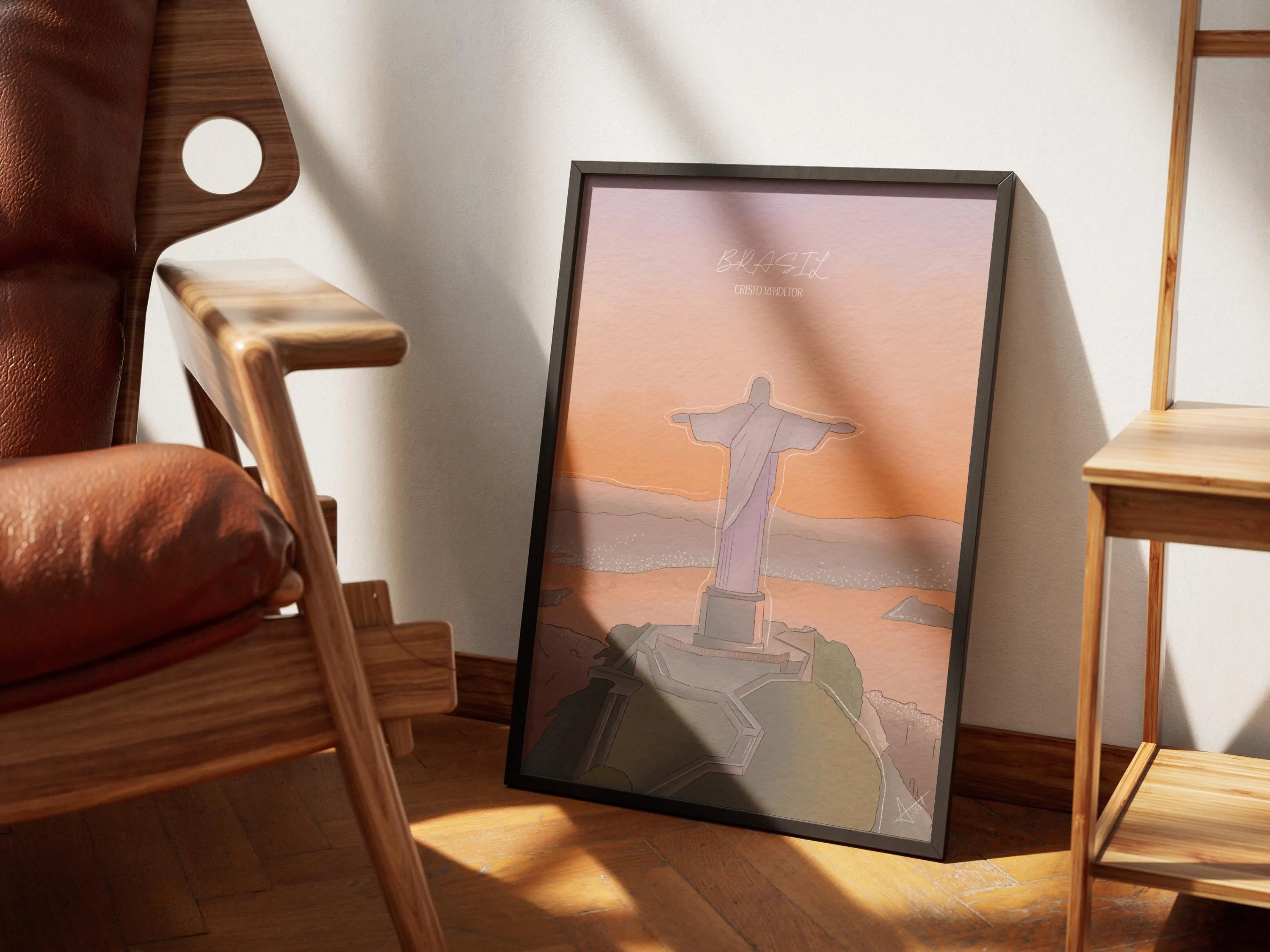 Ilustración Brasil, Lámina digital.