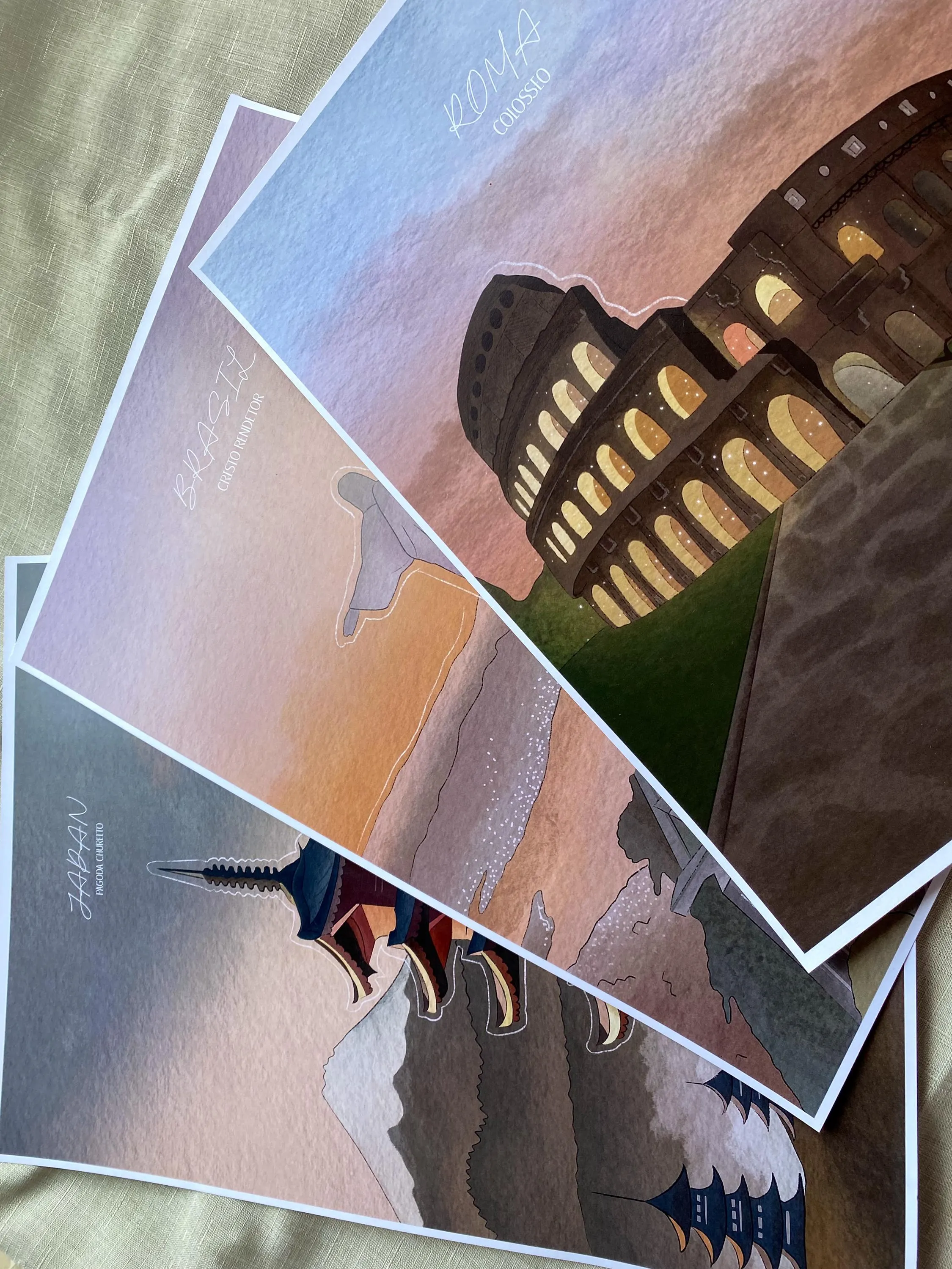 Ilustración Brasil, Lámina digital.