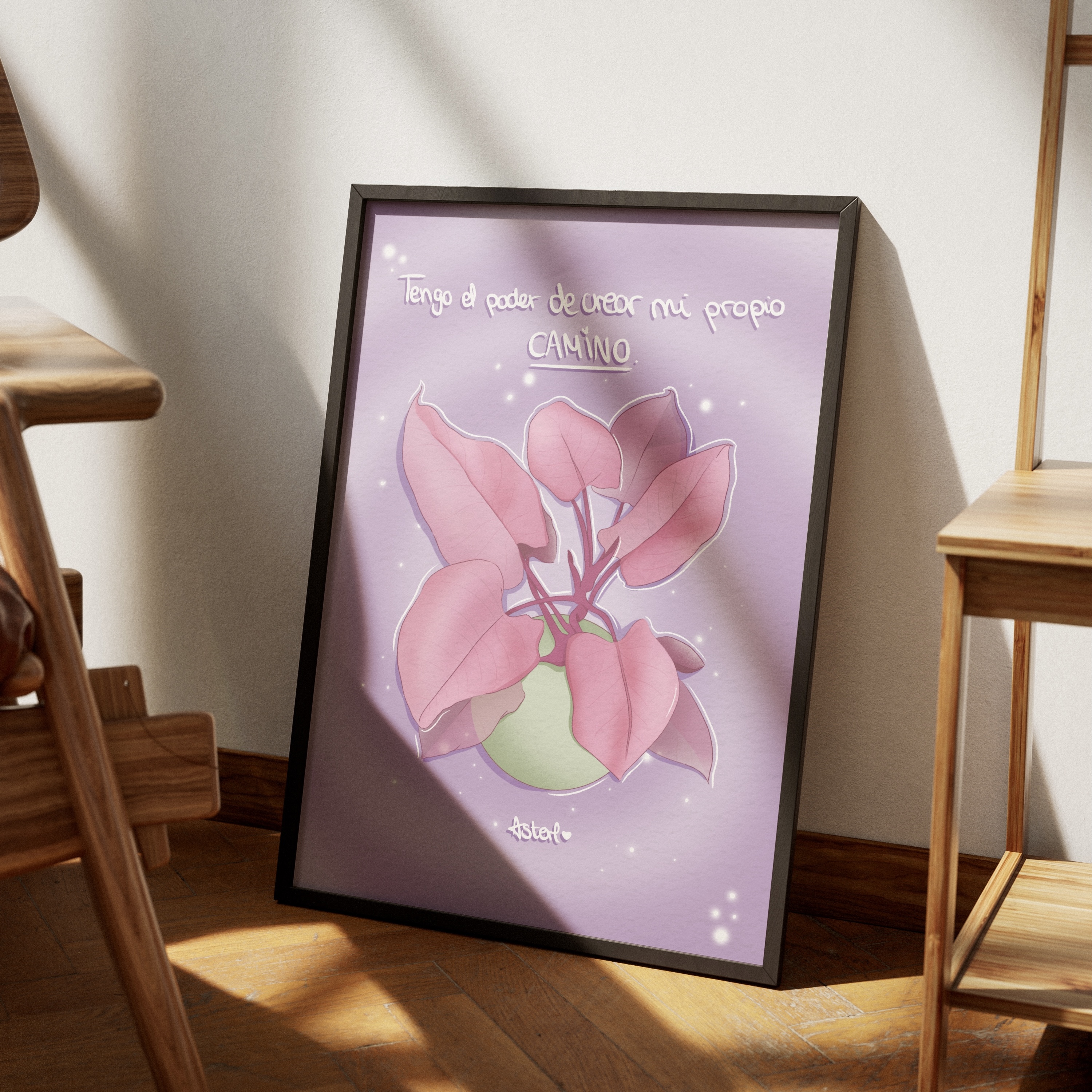 Tengo el poder de crear mi propio camino, Póster.