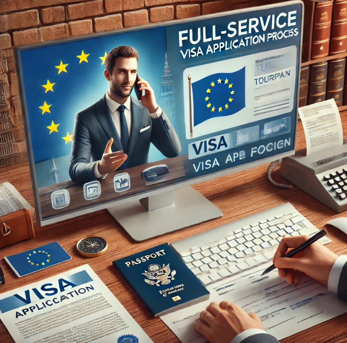 Tramitacion de Visado de Turismo a Europa