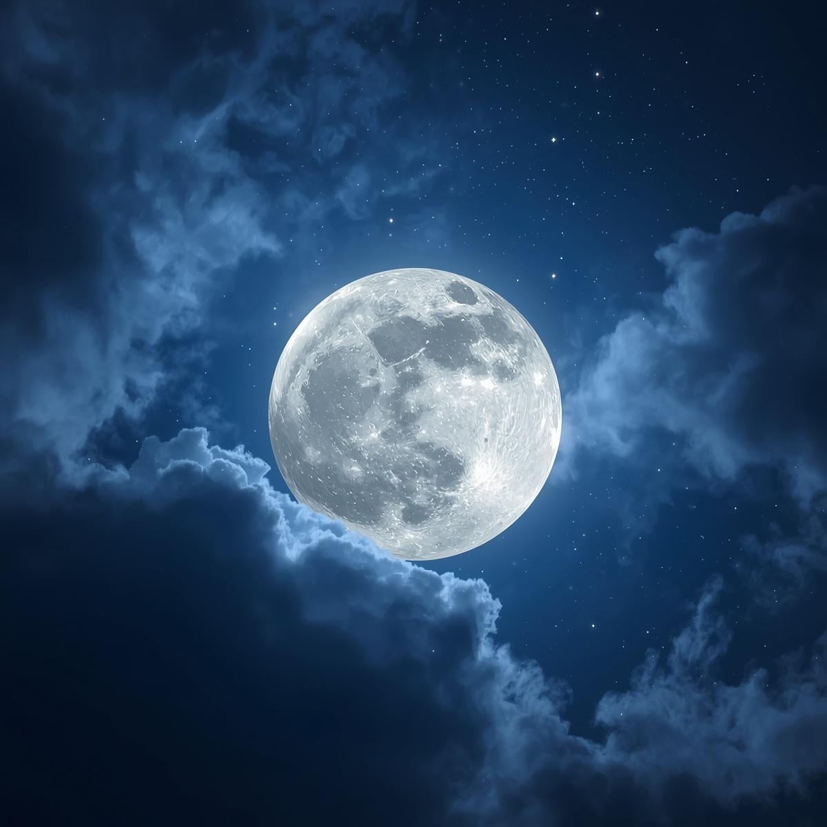Moonlit Night Digital Art