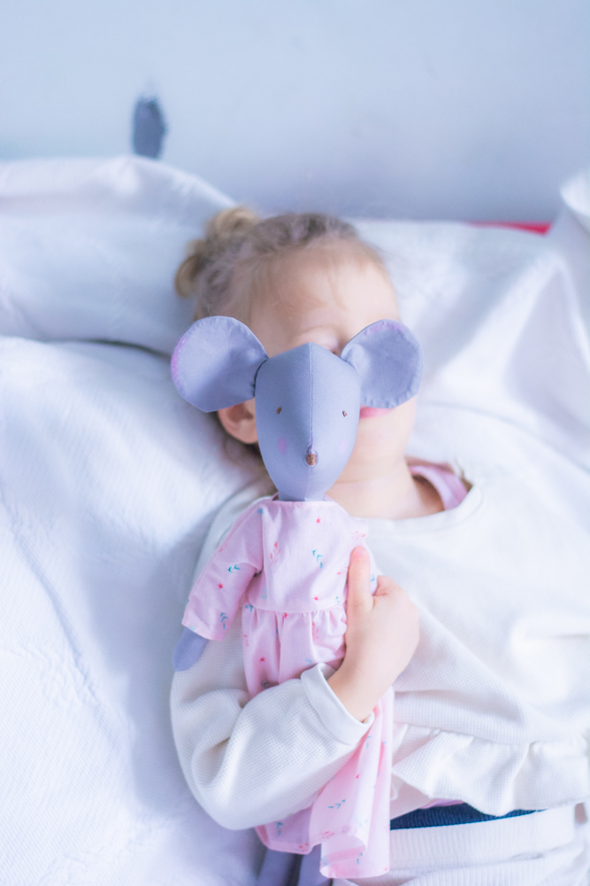 Şoricel de jucărie handmade lucrat frumos