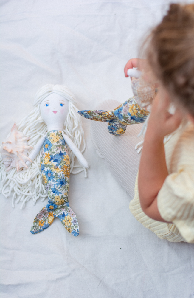 Păpuşă sirena handmade