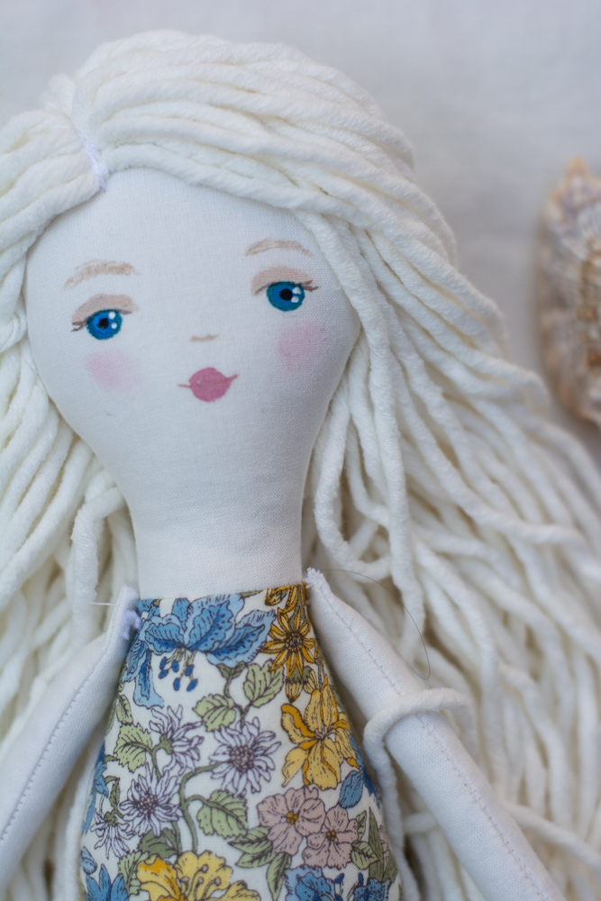 Sirenă handmade de jucărie