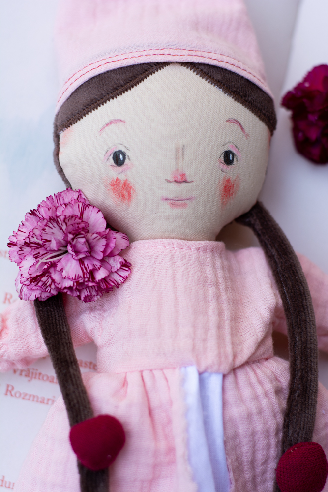 Păpuşă handmade zâna vrăjitoare