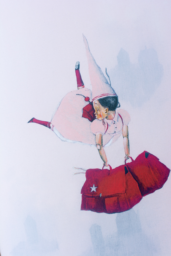 Păpuşă handmade zâna vrăjitoare