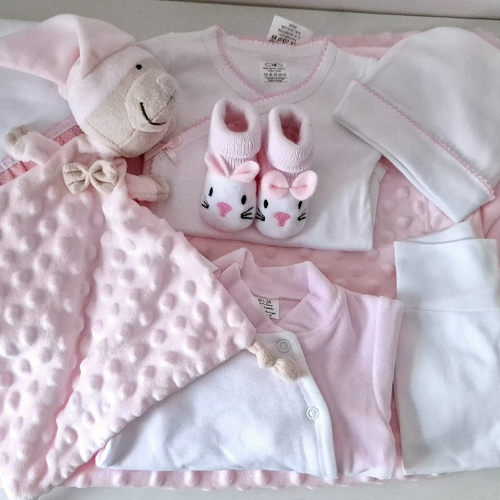Ensemble de vêtements et accessoires pour bébé fille