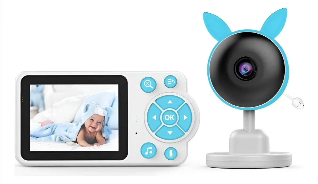 Babá Eletrônica Baby Monitor Câmera Segurança Wifi Full Hd