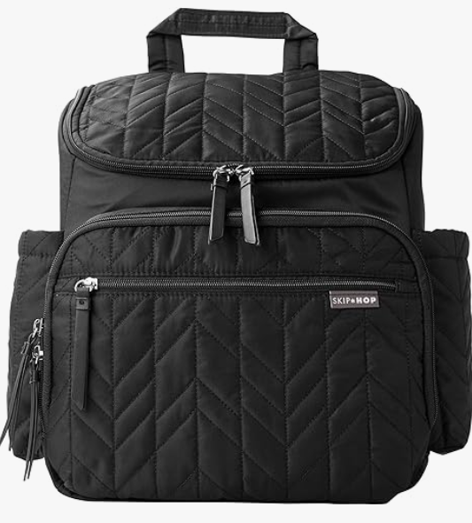 Mochila Maternidade com Organizadores - Abertura Extra Larga, 2 Cubos Isolados, Trocador Incluso | Repelente de Água