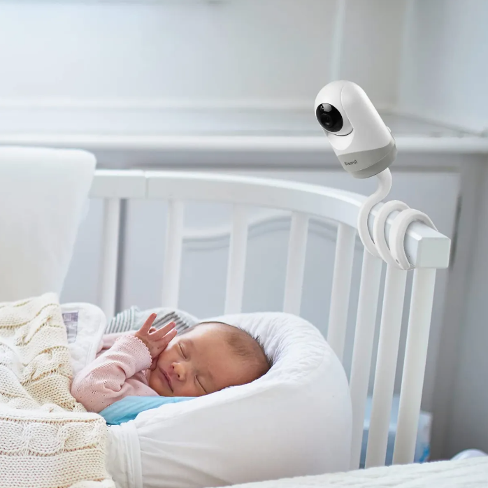 Suporte Giratório Flexível Para Monitor De Bebê Holaca Hb655