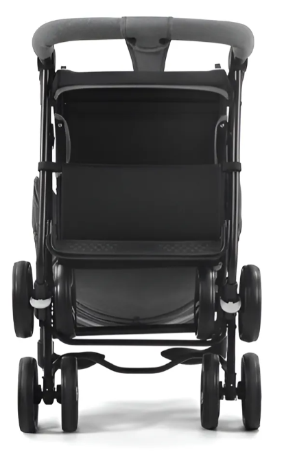 Carrinho Flick Multikids Baby Cinza - Travel System, Alça Reversível | 3 Posições de Recline, Até 15kg, INMETRO