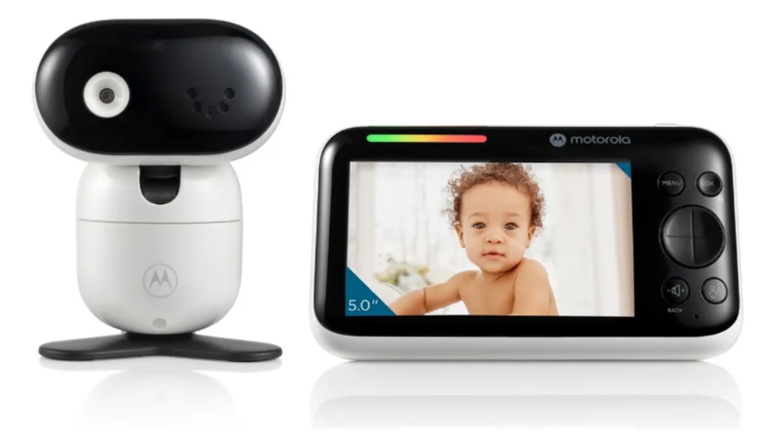 Babá Eletrônica Motorola Hd Monitor 5 C/ Zoom Wi-fi Pip1510