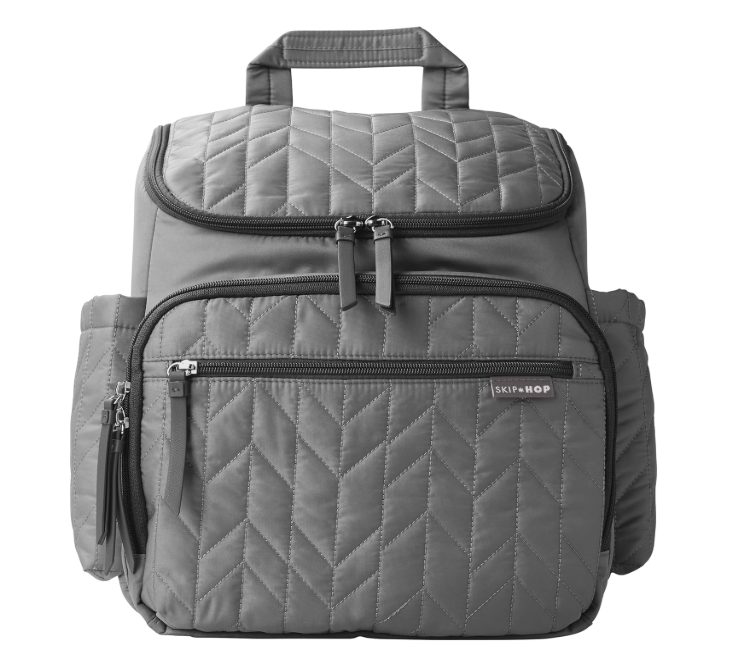 Bolsa Funcional Mochila para Bebê - 2 Nécessaires (1 Térmica), Trocador Acolchoado, Compartimento Laptop | Alças Carrinho