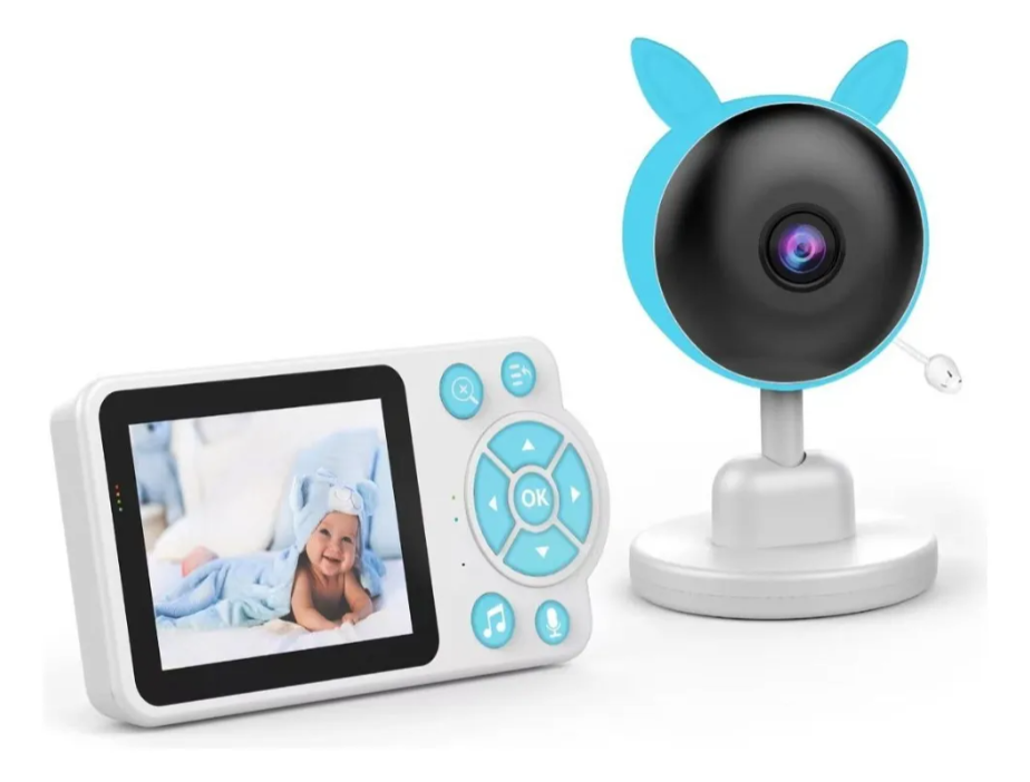 Babá Eletrônica Baby Monitor Câmera Segurança Wifi Full Hd