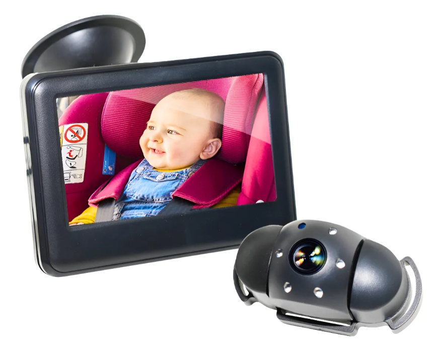 Babá Eletronica Veicular Para Bebê Banco Traseiro Maxi Baby