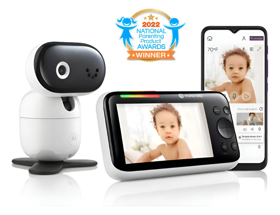 Babá Eletrônica Motorola Hd Monitor 5 C/ Zoom Wi-fi Pip1510