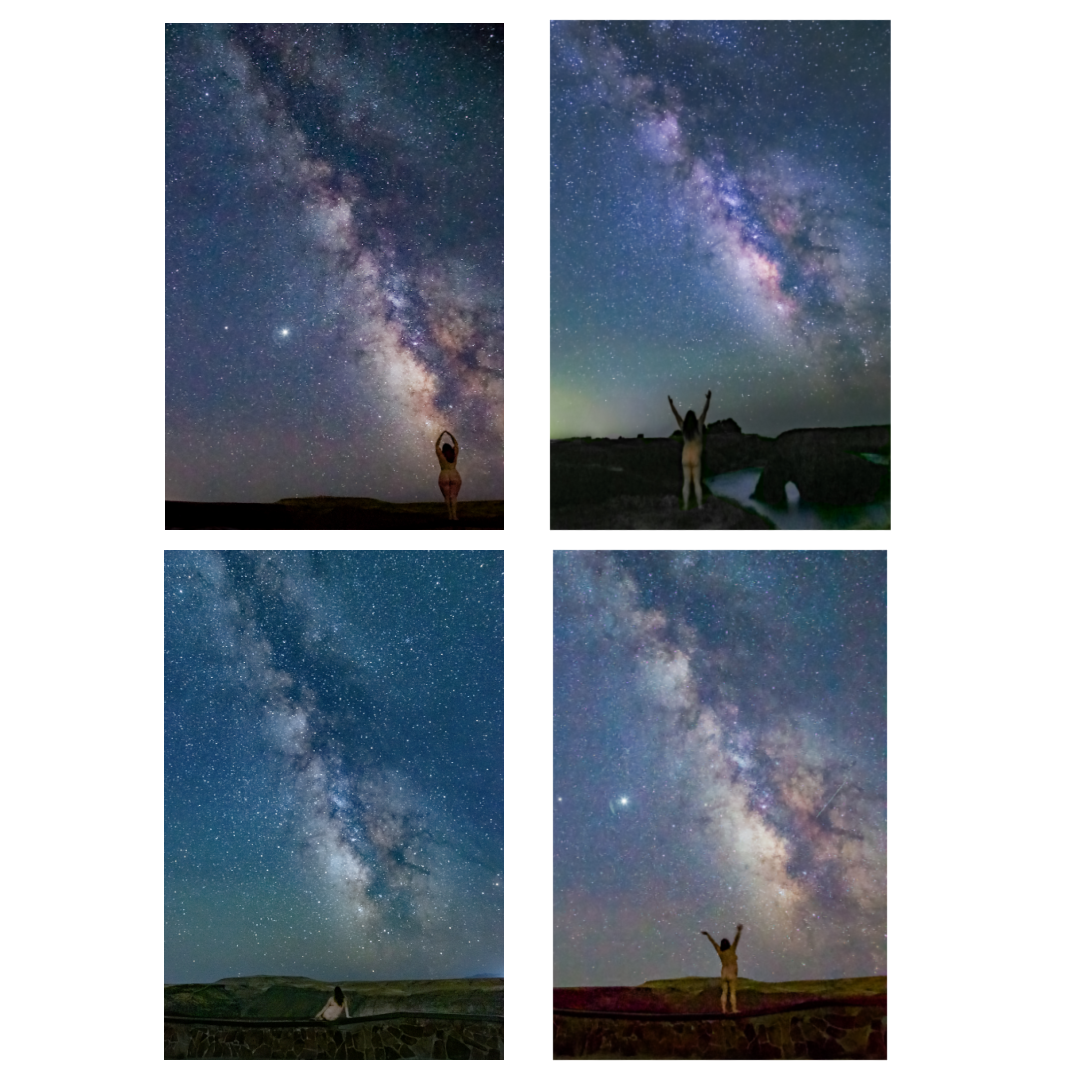 Milky Way bodylove photography bundle