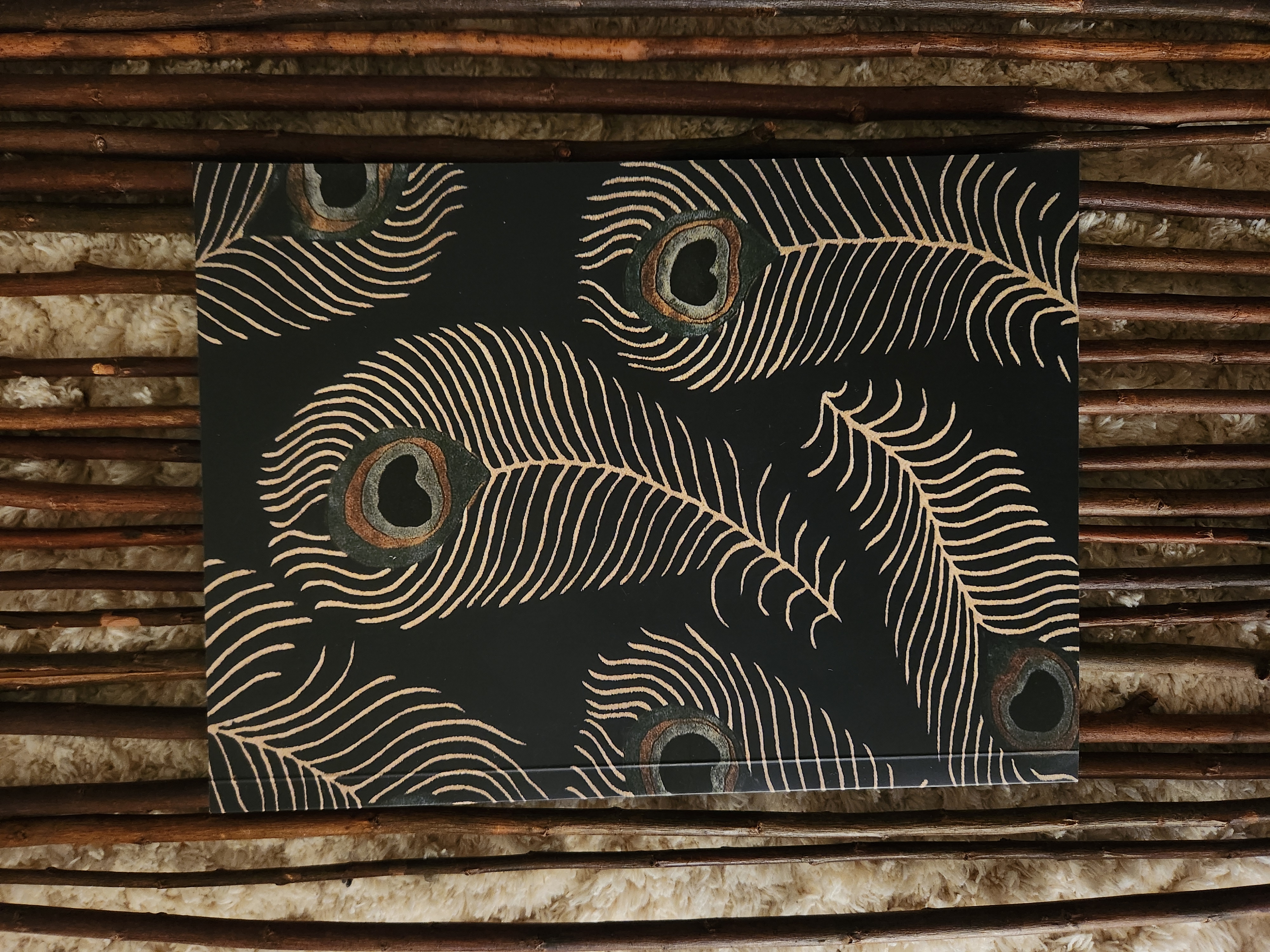 Feathered By A Peacock (Notebook)