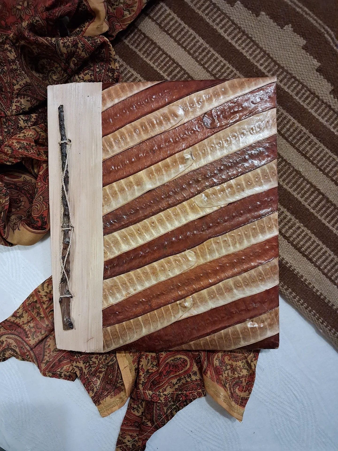 Handmade Leaves Journal