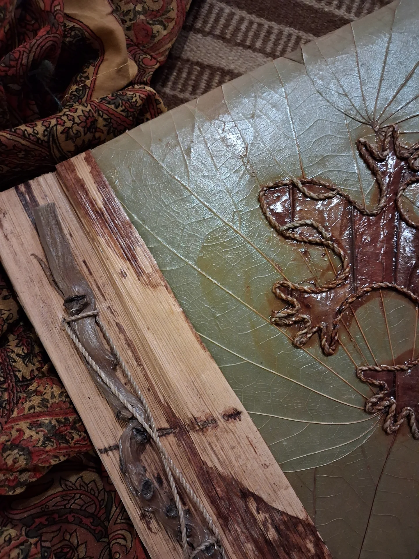 Handmade LIZARD Journal 