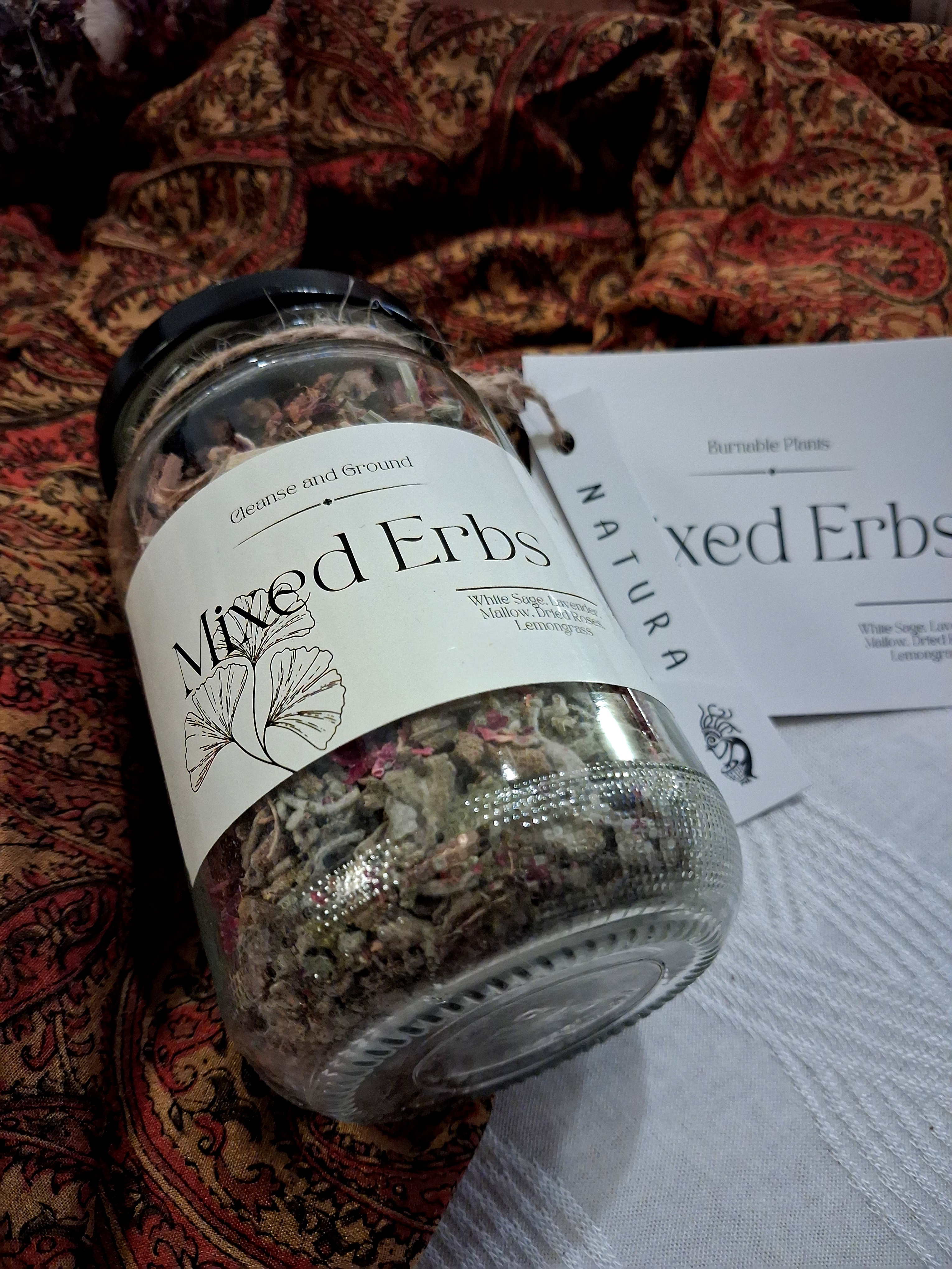 Mixed Erbs Jar