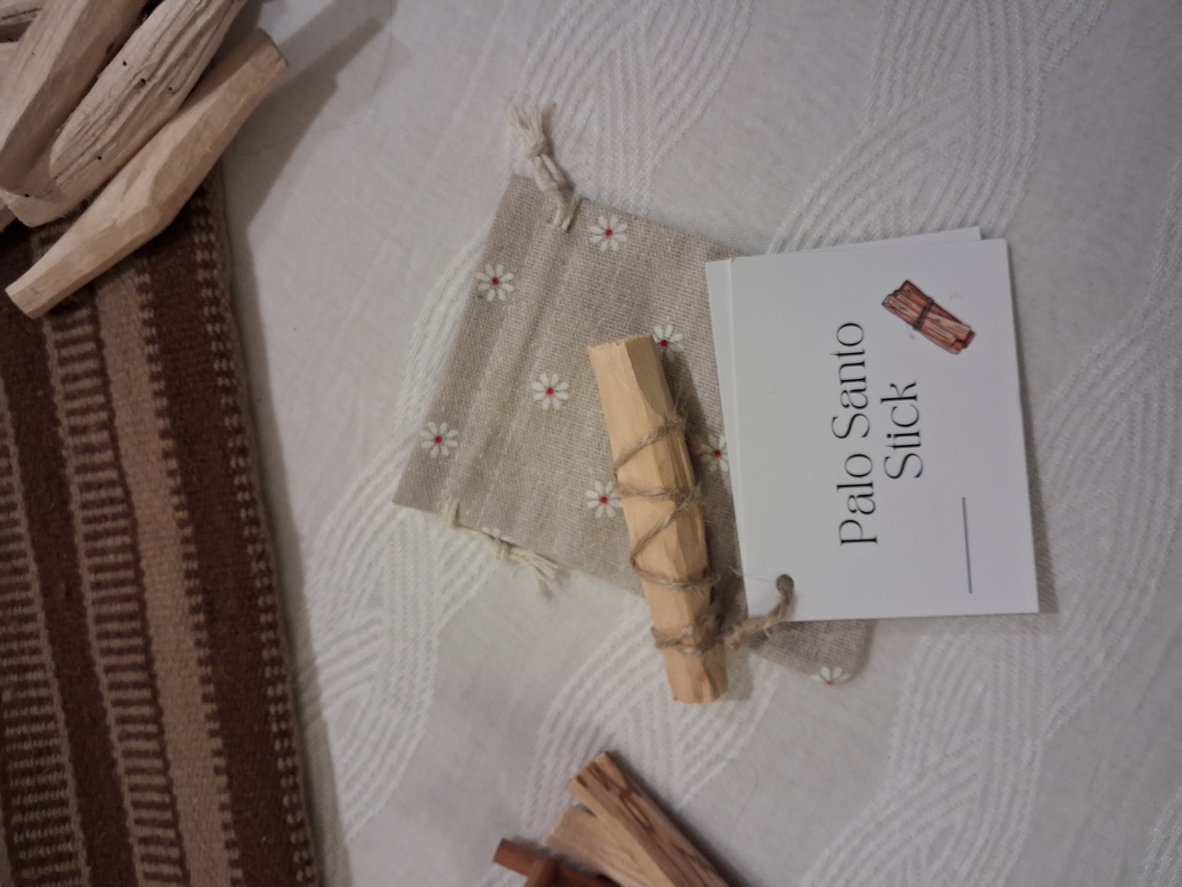 Raw Palo Santo Sticks