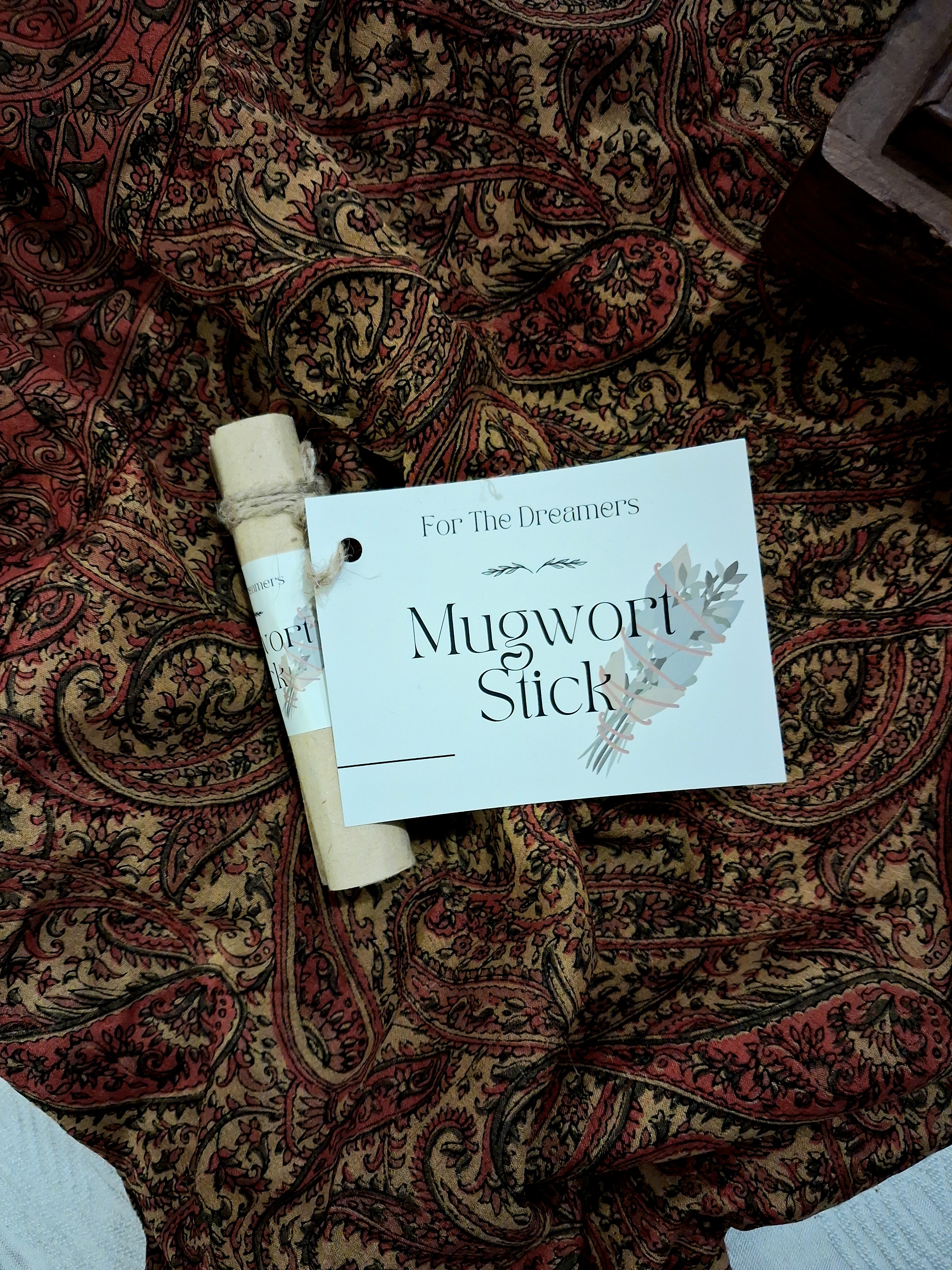 Mugwort Smudge Stick