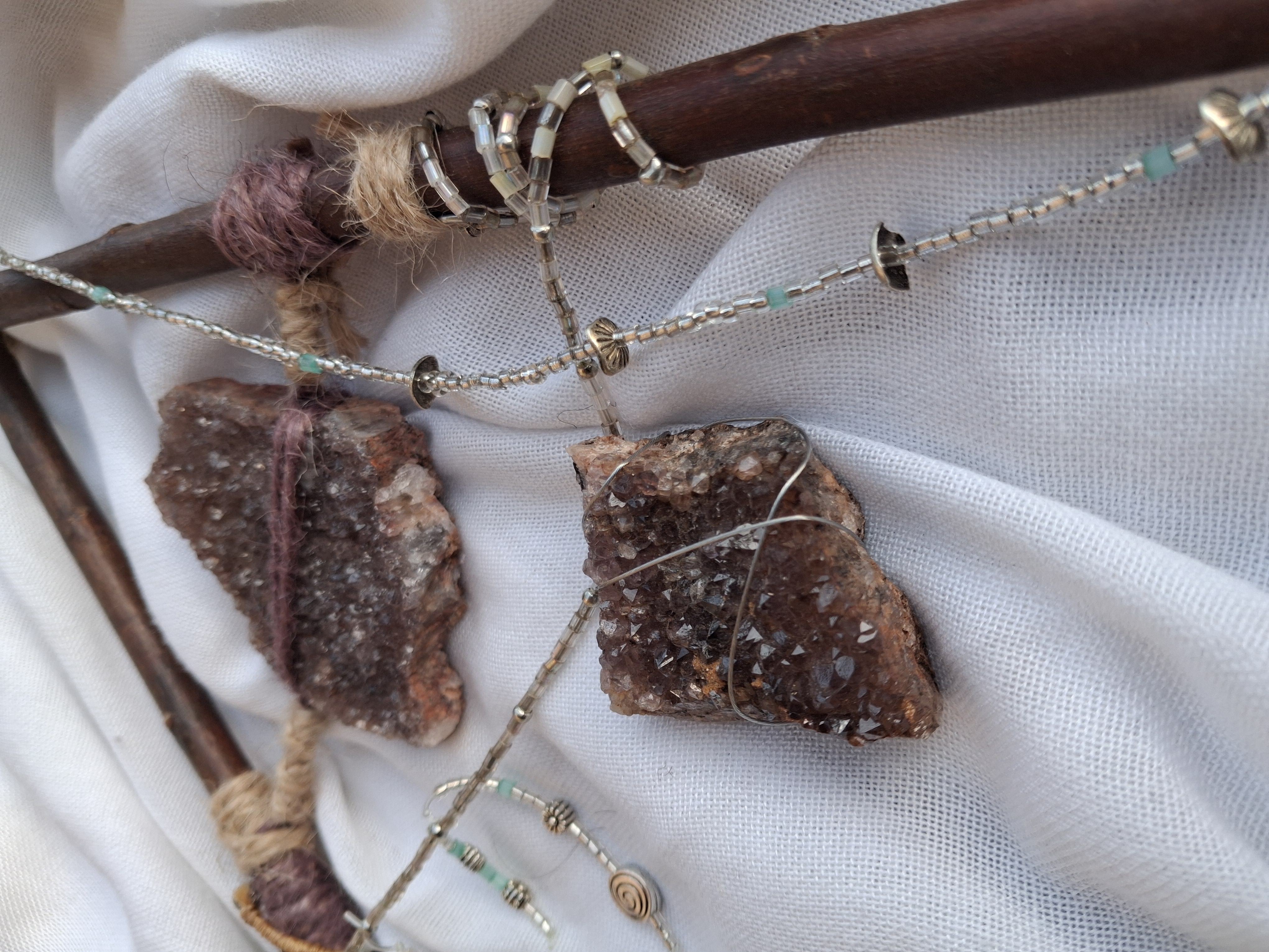 Amethyst Crystal Teepee
