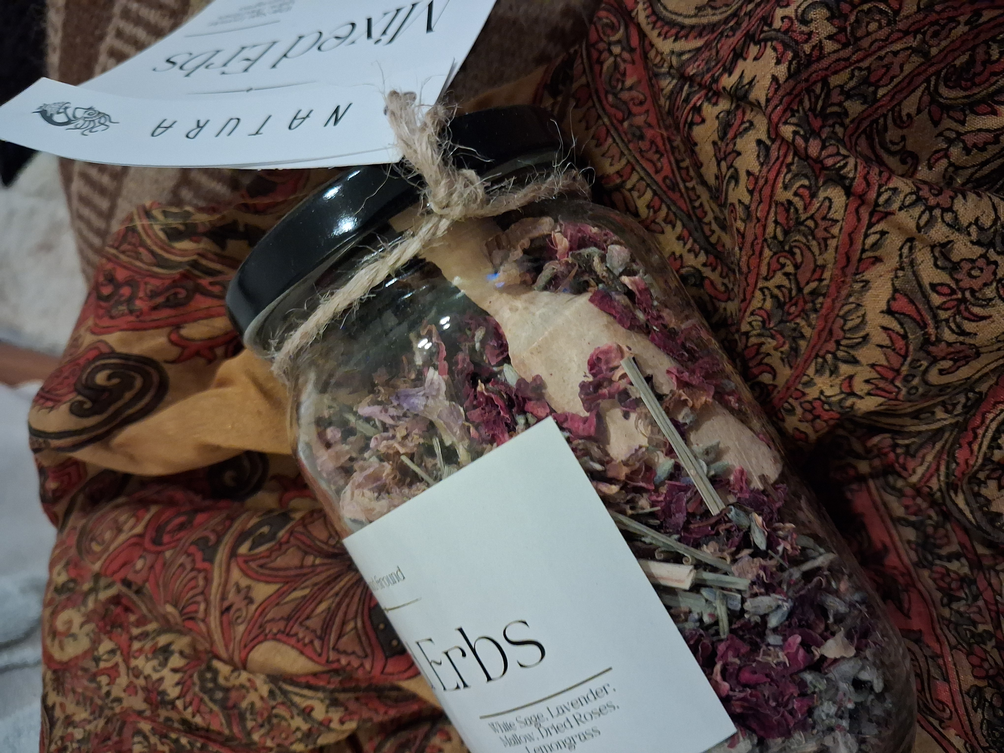 Mixed Erbs Jar