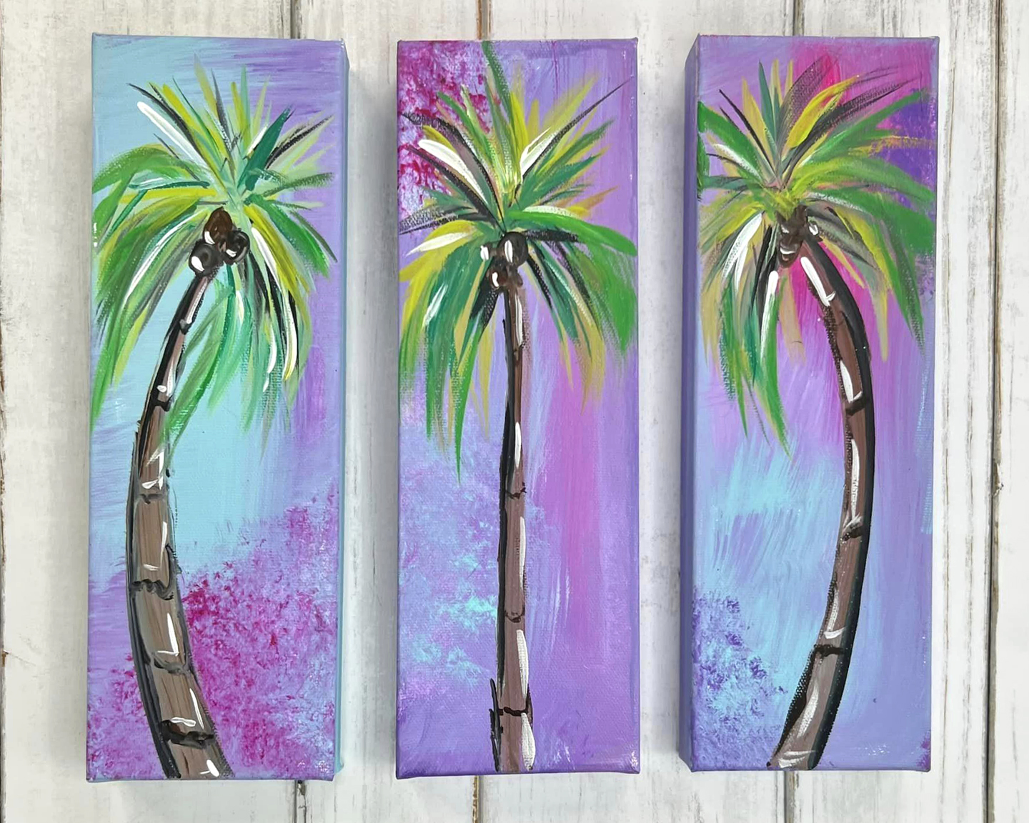 Summer Palms Paint Party Cozumel | Apr 5 at 6 PM