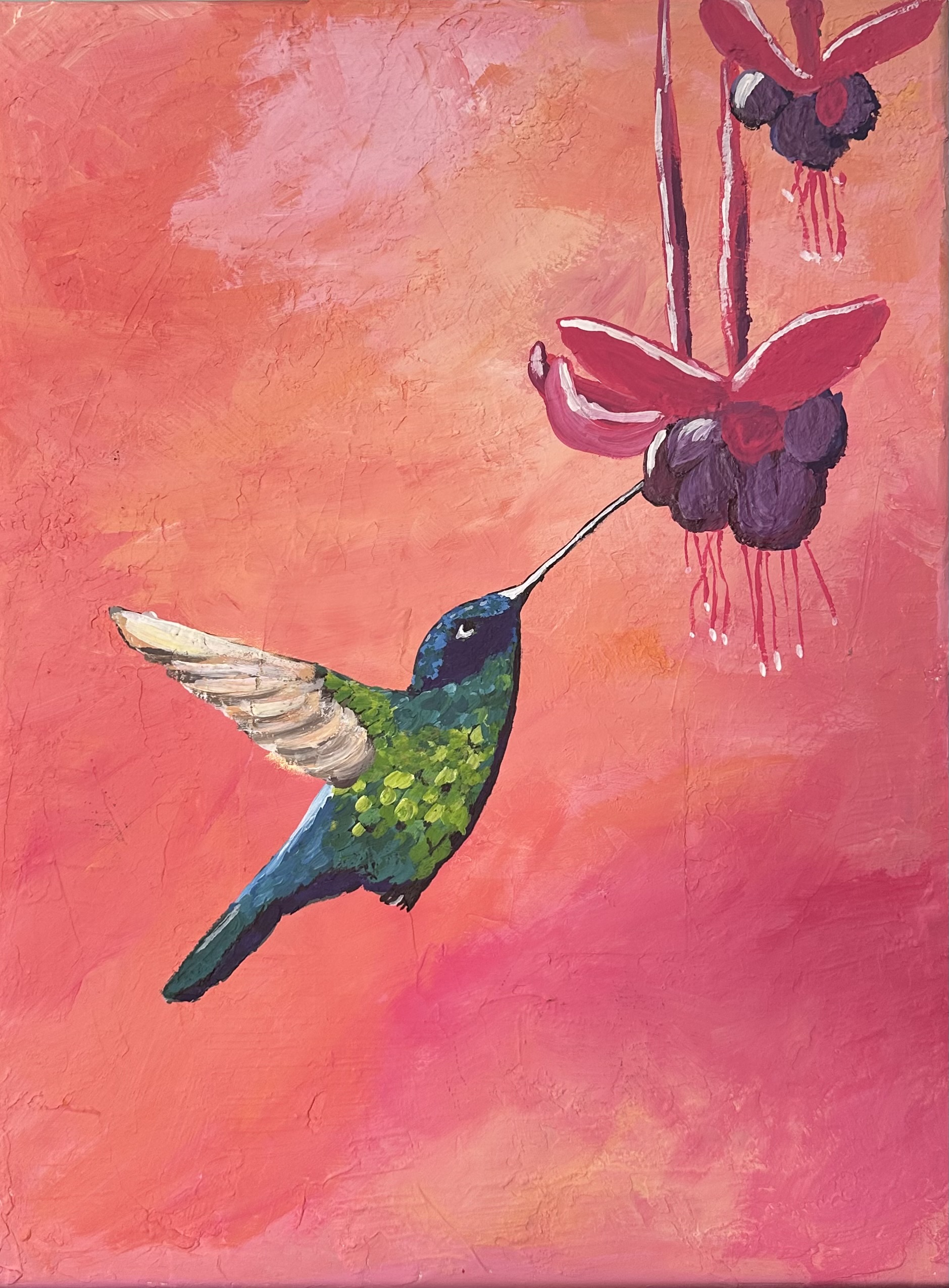 Hummingbird Paint Party Cozumel | Nov 7 at 6 PM