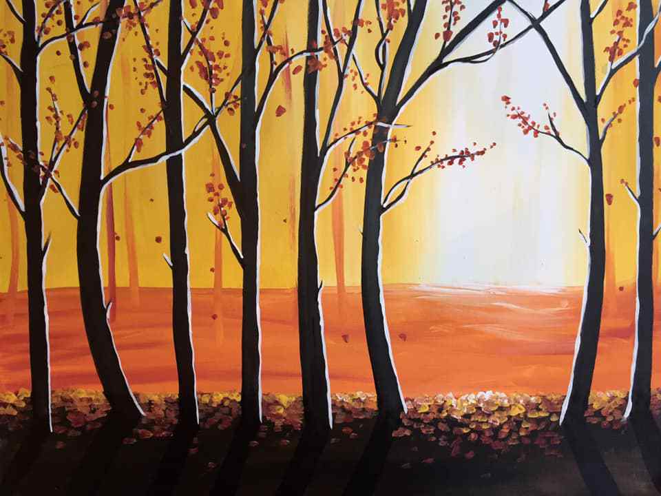 Fall Forest Paint Party in Cozumel - September 18