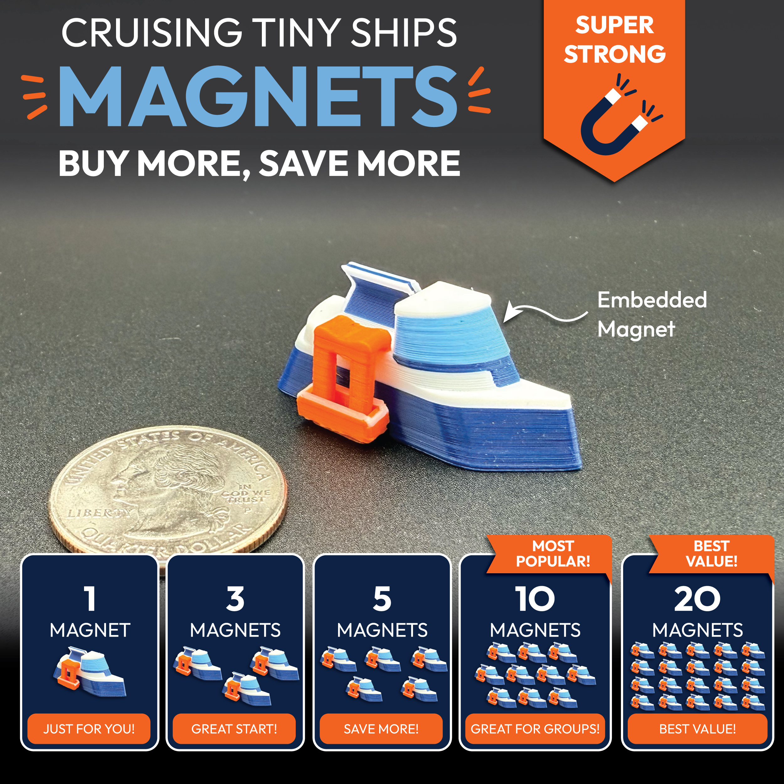 Celebrity Cruises Edge Class – Magnet – Buy More, Save More