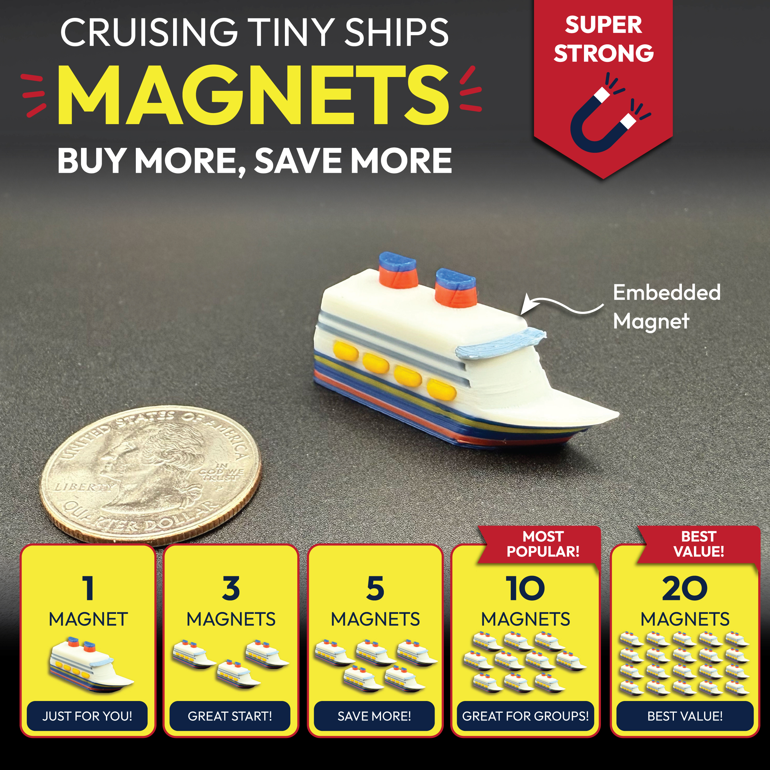 Disney Cruises – Magnet – Buy More, Save More