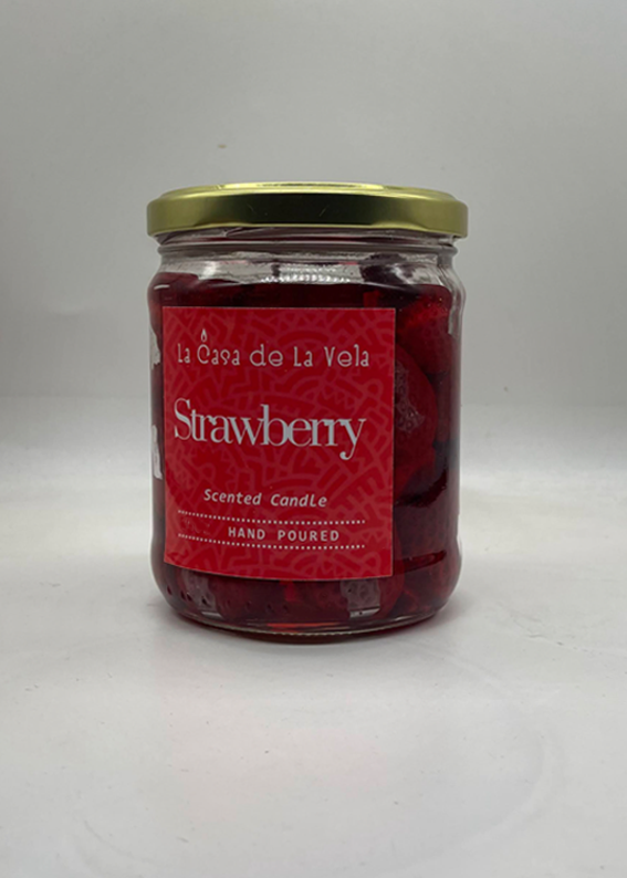 Vela Aromática de Fresa