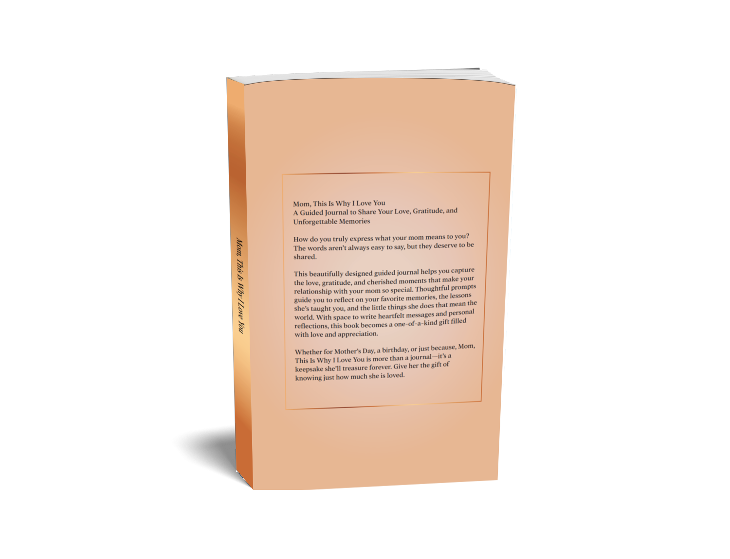 Mom: This Is Why I Love You - Guided Journal - Paperback