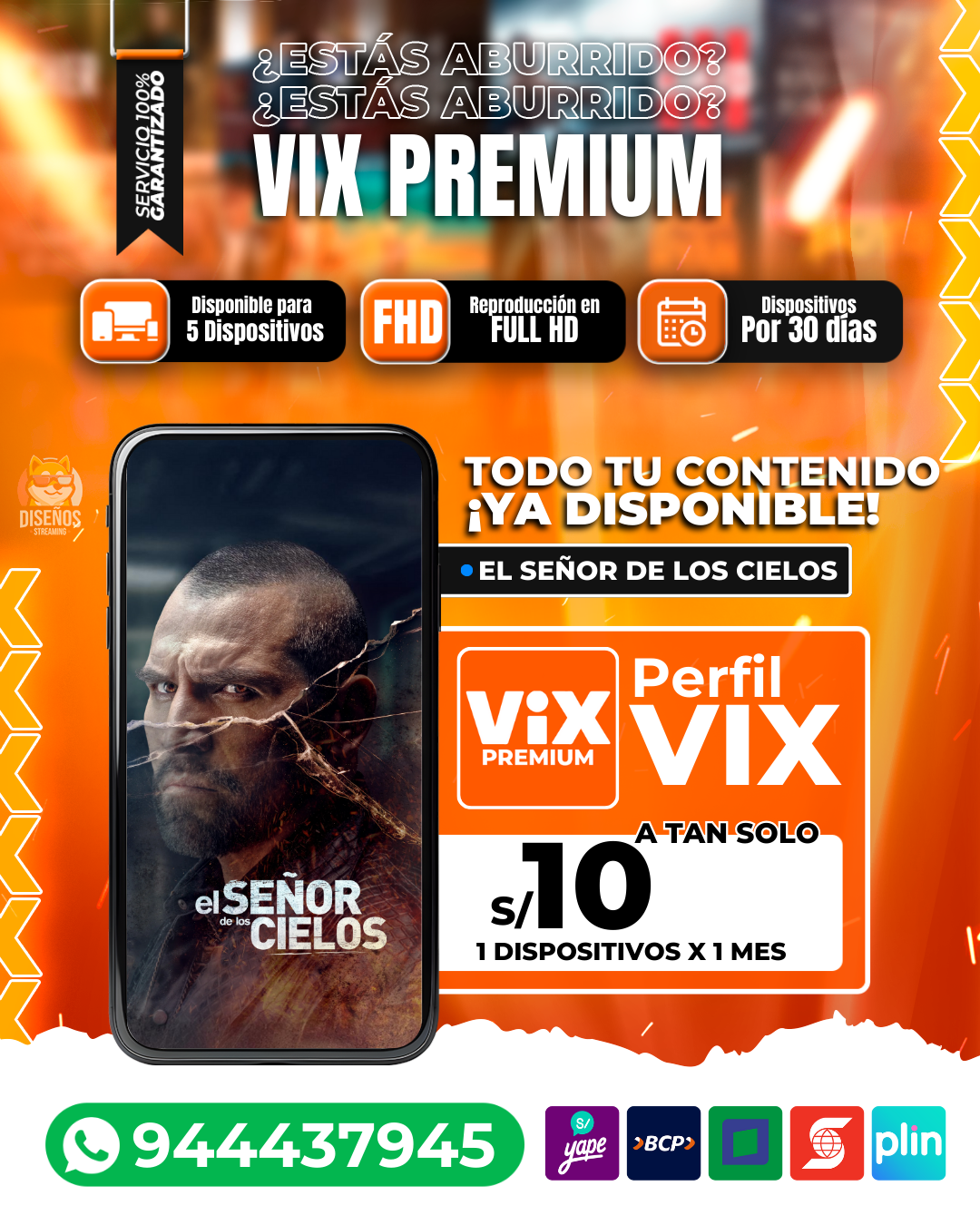 📺 ViX Plus 🔥 | Cuenta Completa 🎬🍿