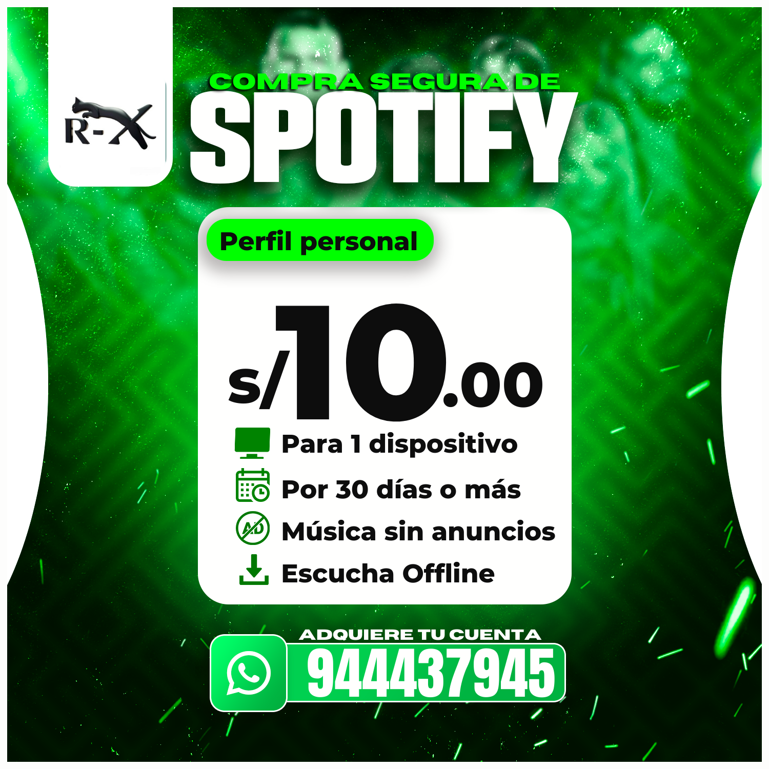 🎵 Spotify Premium 🔥🎶 | Perfil 👤✅
